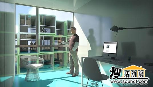 集裝箱房屋內部