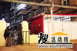 天津河東區小區私自搭建的房屋