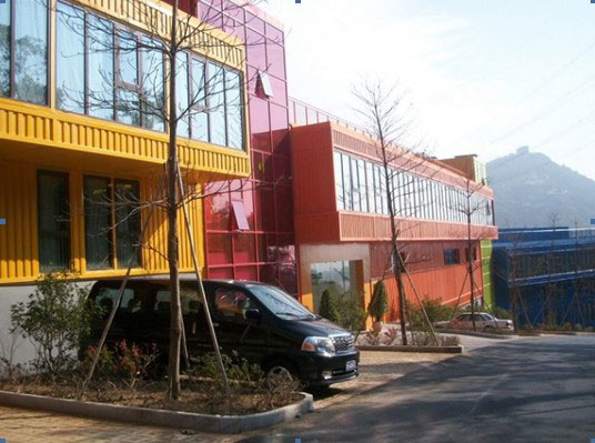 東部華僑城集裝箱酒店外觀(guān)