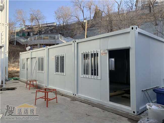 通州區某建筑單位租賃的集裝箱房子