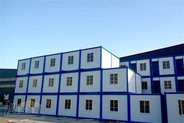 三層集裝箱房屋懷柔區政府搭建的