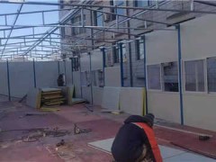 哪有賣(mài)二手彩鋼房的 工地工人當作宿舍用